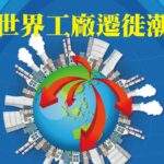 全球供應鏈重組示意圖展示世界工廠產能由中心向東協與印度遷移趨勢